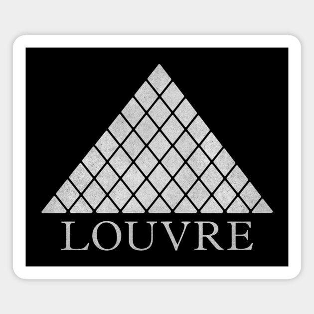 The Louvre Magnet by tdilport